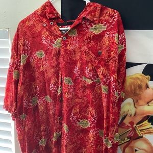 HARLEY DAVIDSON BUTTON DOWN